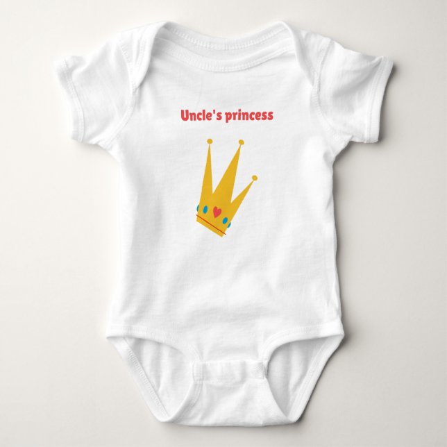 Farbror princess t shirt (Framsida)