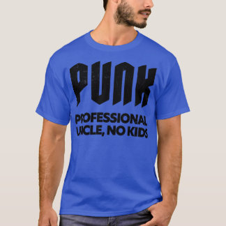 Farbror Professionell nr Kids Punk Sten Design 1 T Shirt