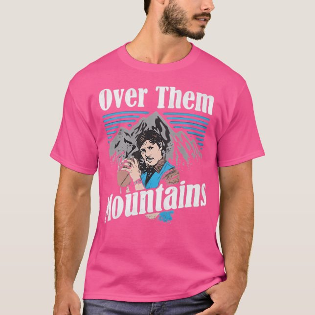 Farbror-Rico-Over-Them-Mountains-Shirt-W T Shirt (Framsida)