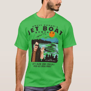 Farbror Romans Jet Boat Hyres Est 1988 T Shirt