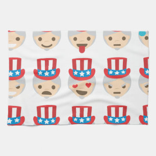 farbror sam emoji kökshandduk