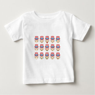 farbror sam emoji tee shirt