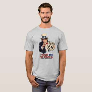 Farbror Sam jag vill ha dig för Route 66 T-Shirt