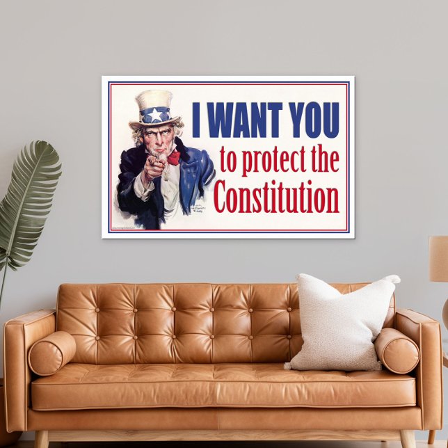 Farbror Sam: JAG VILL HA DIG... Poster (Patriotic Poster)
