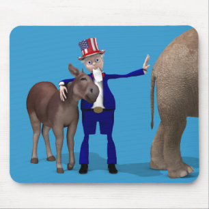 farbror Sam Kärlek Donkey Musmatta