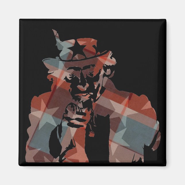 farbror Sam Magnet (Framsidan)