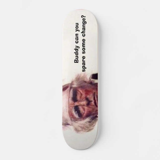 Farbror Sam Needs $$ Skateboard Bräda 20 Cm (Framsida)