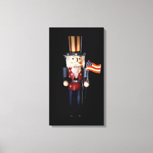 farbror Sam Nutcracker Canvastryck