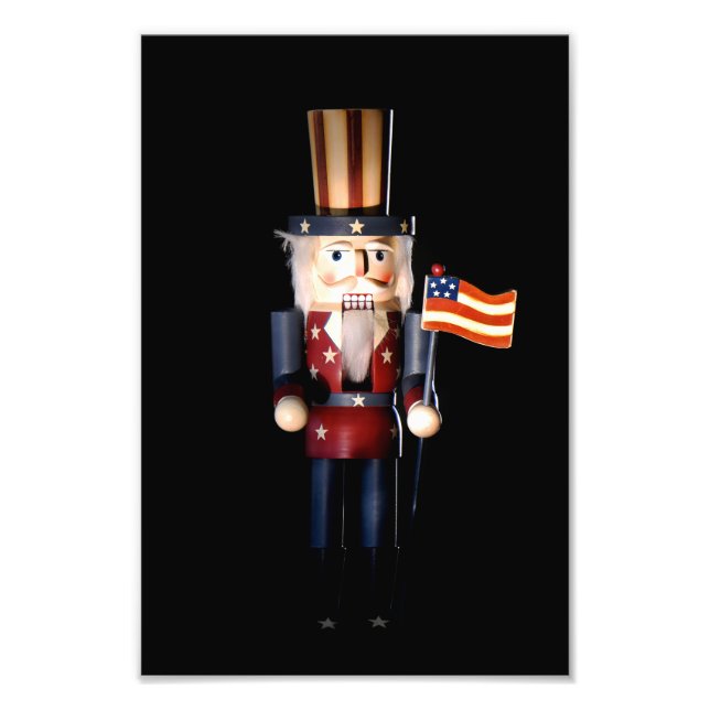 farbror Sam Nutcracker Fototryck (Framsidan)