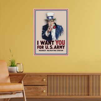 Farbror Sam Recruiting Poster