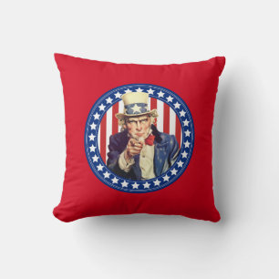 farbror Sam Stars och stripes Reversible Kudde