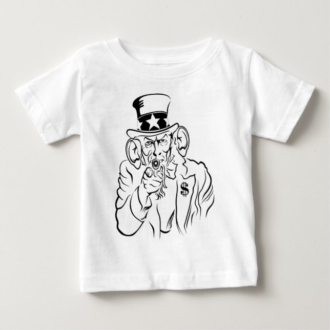 Farbror Sam Tee Shirt (Framsida)