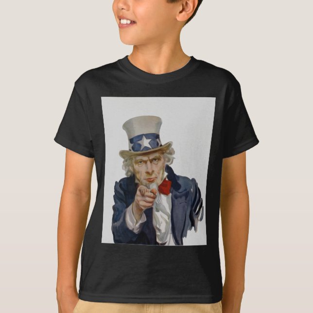 farbror Sam Tee Shirt (Framsida)