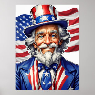 farbror Sam USA Poster
