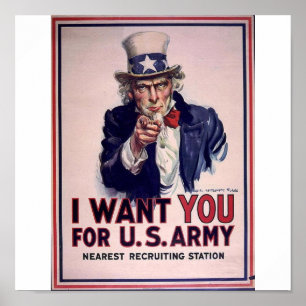 "farbror Sam Wants You" Poster