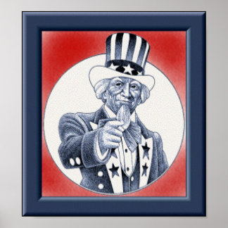 farbror Sam Wants You Poster