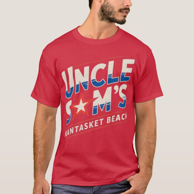 Farbror Sam's Nantasket Beach Hull, MORSA T Shirt (Framsida)