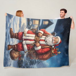 farbror Santa Fleecefilt