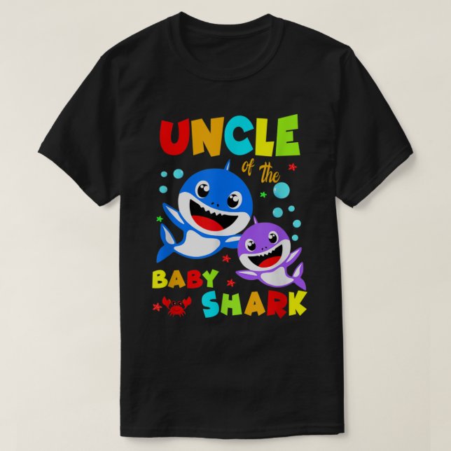 Farbror Shark farbror Shark Tees Shirt Family Mor T (Design framsida)