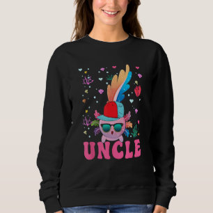 Farbror Söt Axolotl Solglasögon Vantar Keps Kostym T Shirt