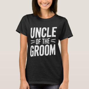 Farbror till brudgummen T-shirt Stylish farbror ti
