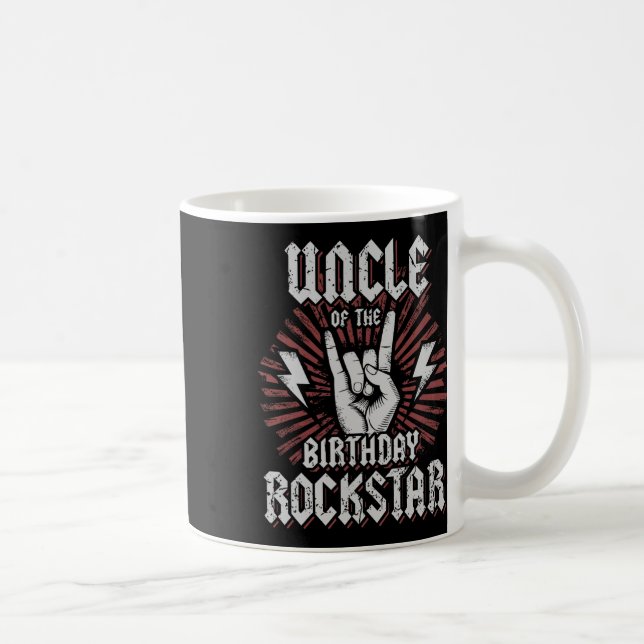Farbror till födelsedagsrockstjärnan Matchande Roc Kaffemugg (Höger)