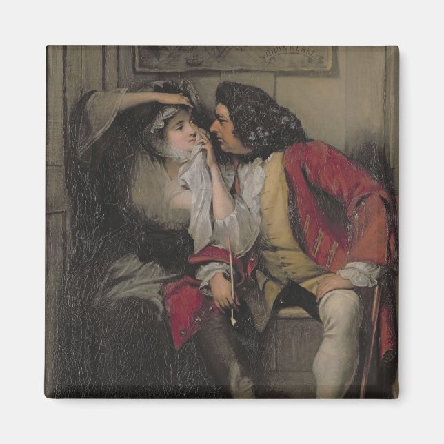 Farbror Toby och Widow Wadman Magnet (Framsidan)