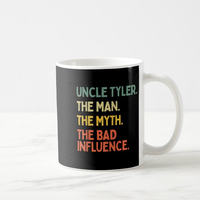Farbror Tyler citerar mannen myth the Bad Influen Kaffemugg (Höger)