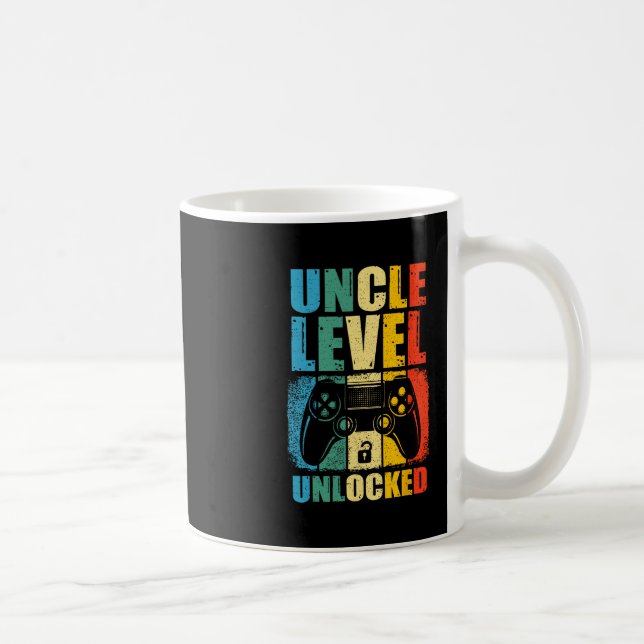 Farbrornivå upplåst Uppgraderad Till Farbror Befor Kaffemugg (Höger)