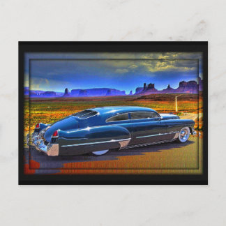 färd en målad himlar vykort