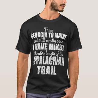 Färdades hela Appalachian Trail - Fira T Shirt