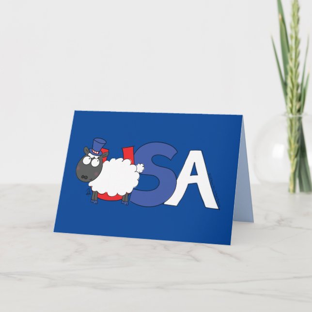Fårdagen i juli Fårdagen i USA Kort (Framsida)