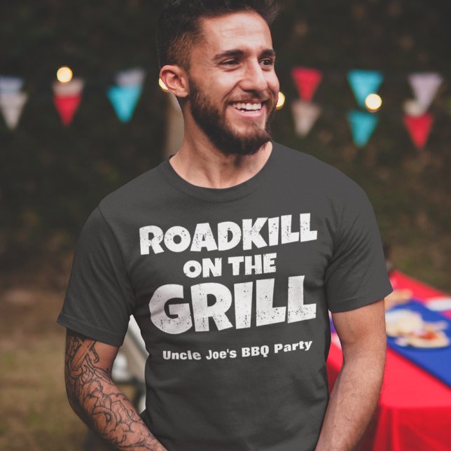 Färddöd på Grill - BBQ Party Funny Tee Shirt (Skapare uppladdad)