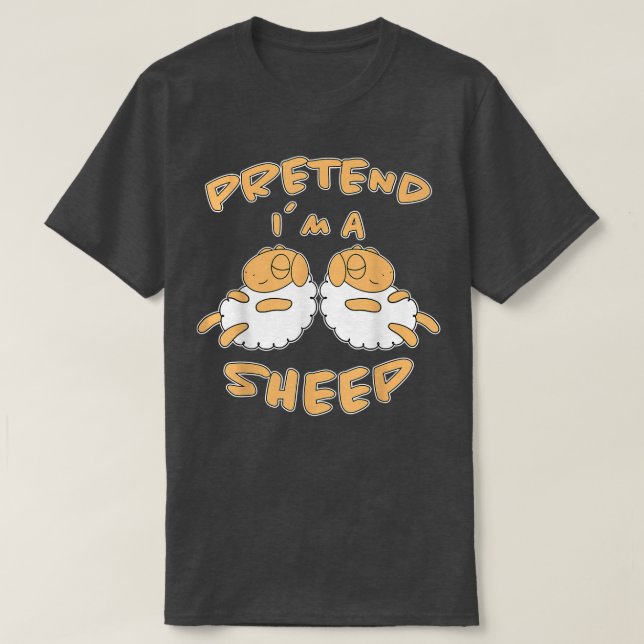 Fårdesign Fåruppfödare Lamb House Sheep T Shirt (Design framsida)