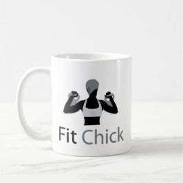 Färdig chick med Kettlebells Kaffemugg