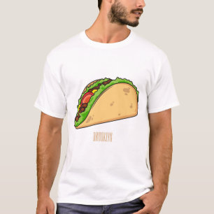 Färdig illustration av tecknad t shirt