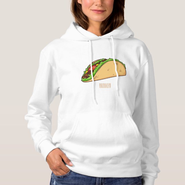 Färdig illustration av tecknad t shirt (Framsida)