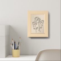 Färdig utskrift för ro Teckning