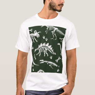 Färdiga krokodiler av tecknad, sömlös illustration t shirt