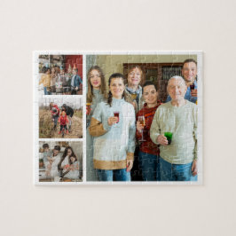 Färdiga minnen: Anpassade 4 Fotokollage Pussel