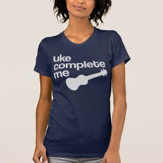 "Färdiga Uke mig" design för mörka skjortor T-shirt