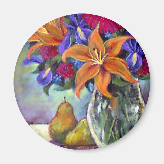 Färdiga Vas-päronbilder - flera Magnet (Framsidan)