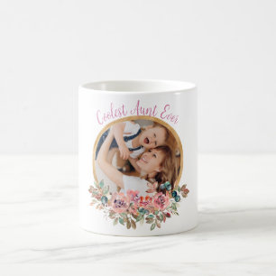 Färdigaste Moster någonsin 1 fotovattenblommor Kaffemugg