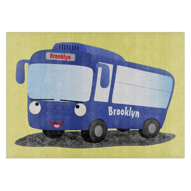 Färdigblått illustration av den moderna tecknaden  (Framsidan)