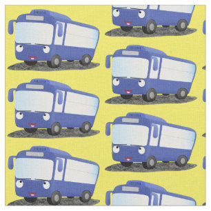 Färdigblått illustration av den moderna tecknaden tyg