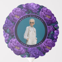 Färdigfärgade ponnyer, födelsedagsballong för Part