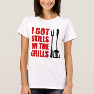 Färdigheter På Grillarna Tee