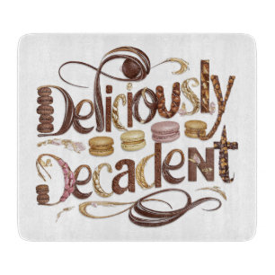 Färdigt dekadent kakor och chokladdesign