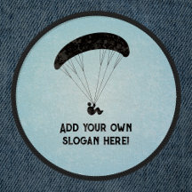 Färdigt högre paragegregerarmotif på Blå himmel - 