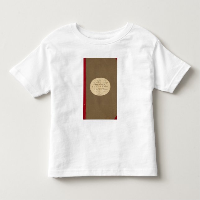 Färdigt jaga av geografi t-shirt (Framsida)